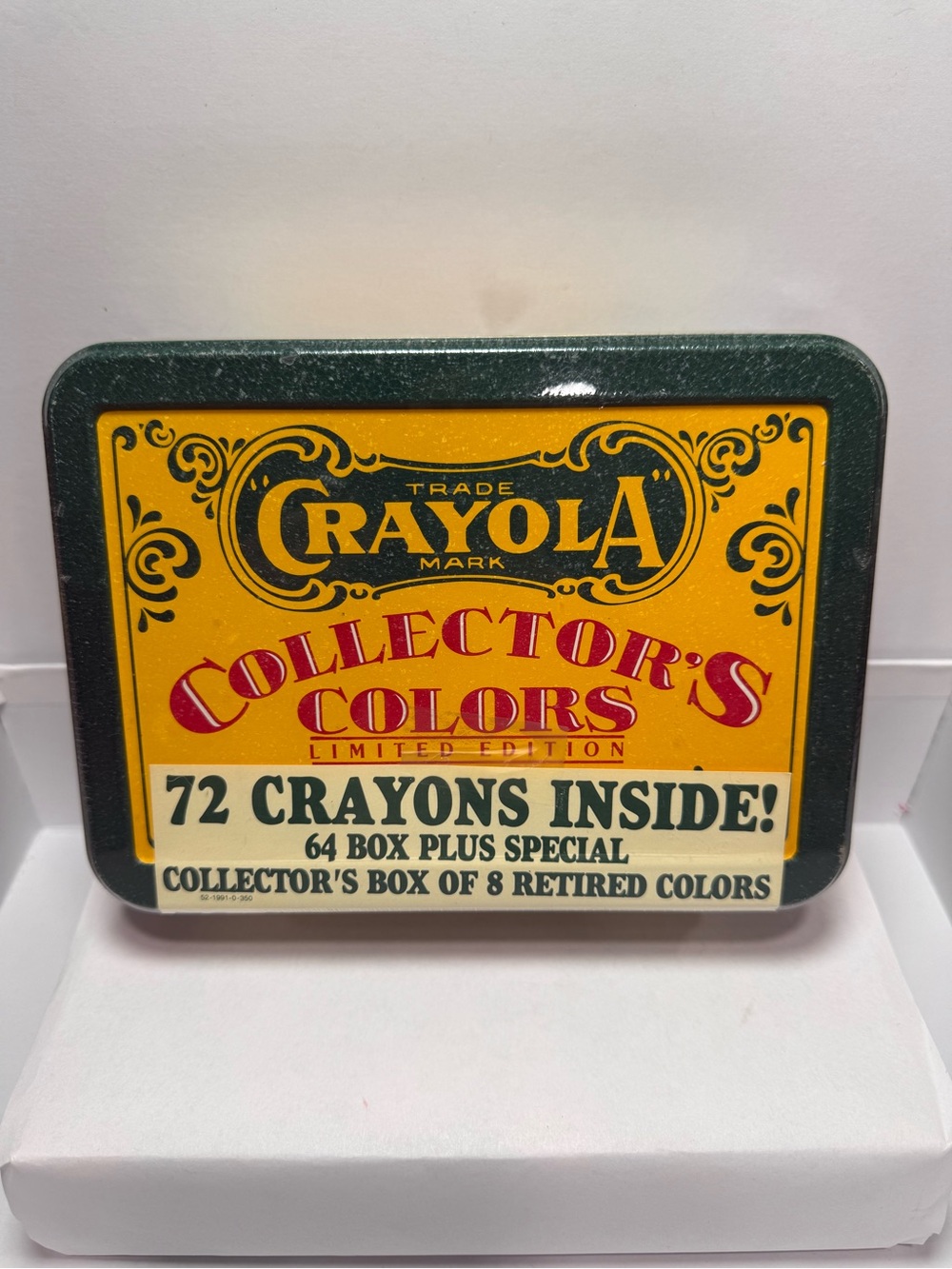 Vintage 1991 Crayola Collector’s Colors Limited Edition Tin Retired Sealed NEW